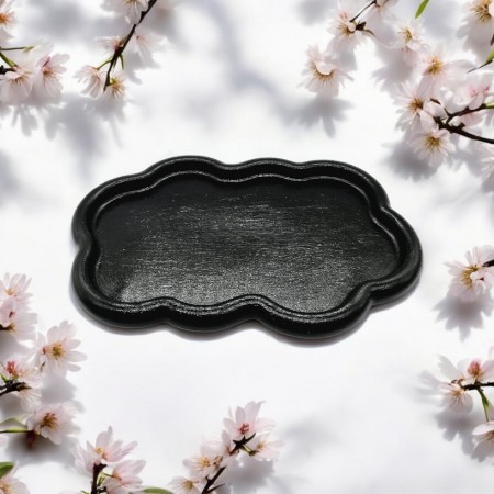 Bubbly Black Wood